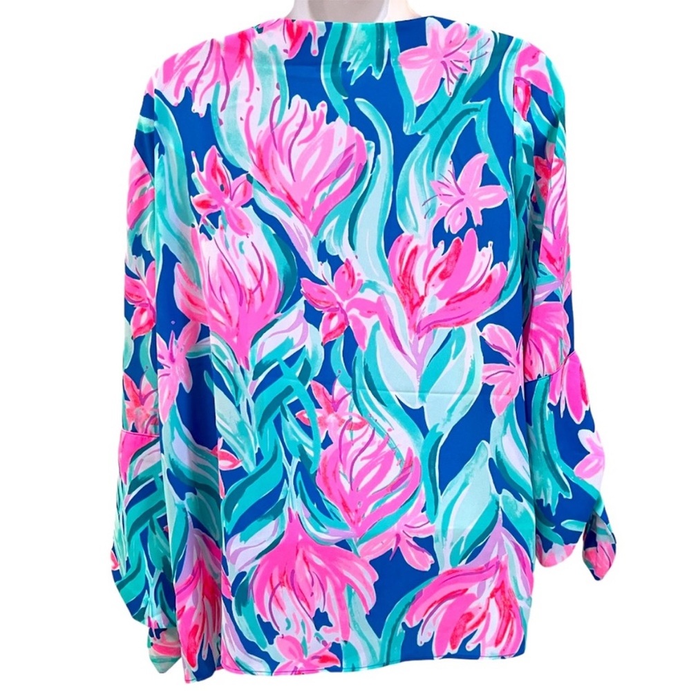 Lilly Pulitzer Langston Top Multi Dream 
A Little Dream S - Picture 3 of 6